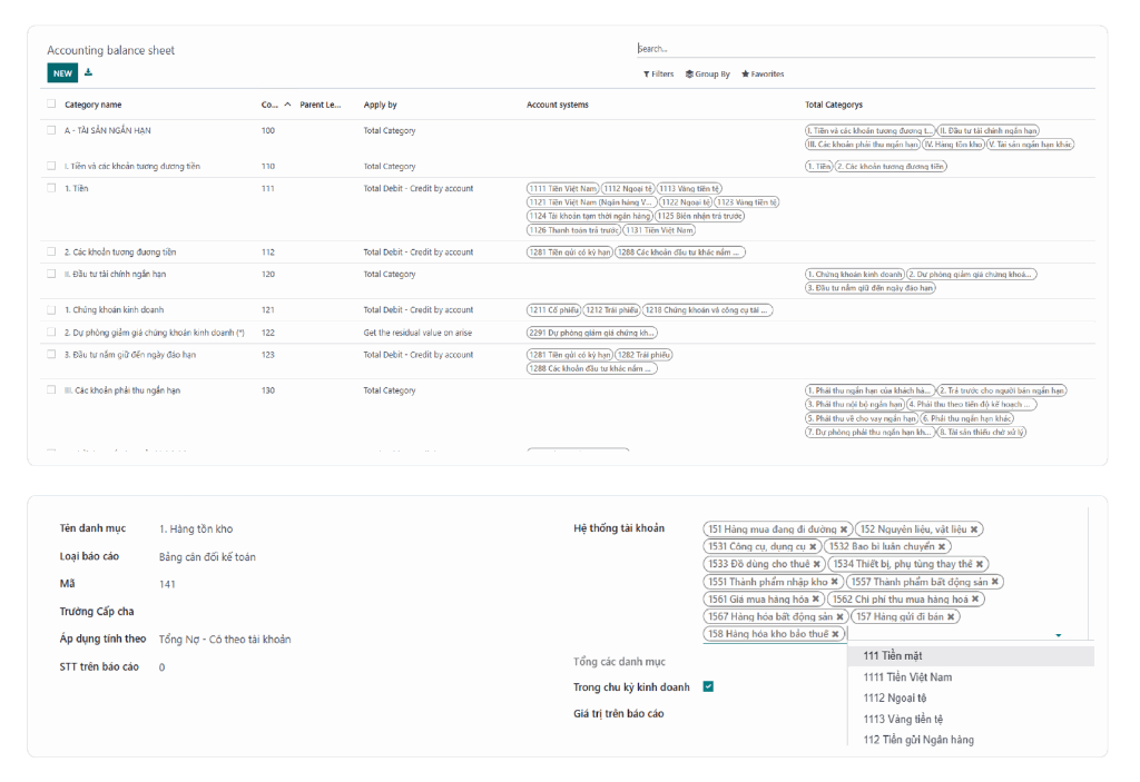 Odoo Accounting localized for Vietnamese Accounting Standards (VAS)