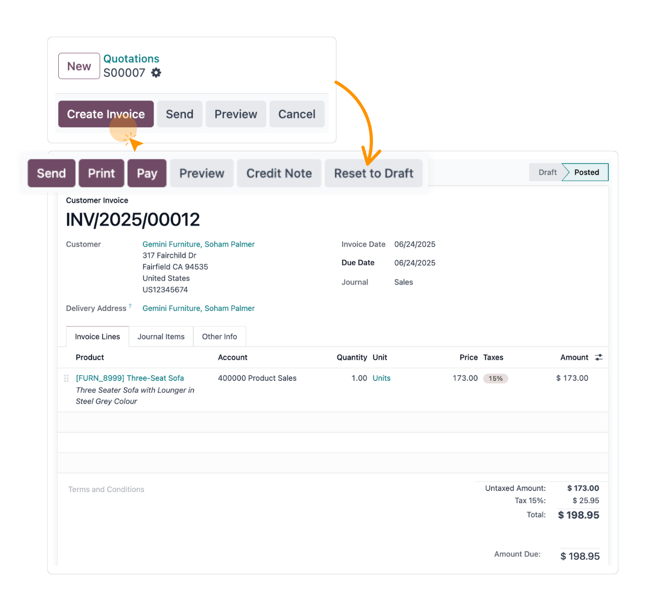 Odoo support Japan’s Qualified Invoice System.