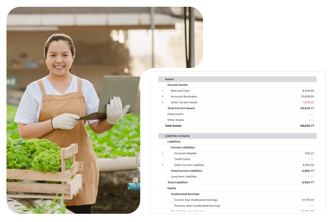 Odoo accounting features for agriculture business